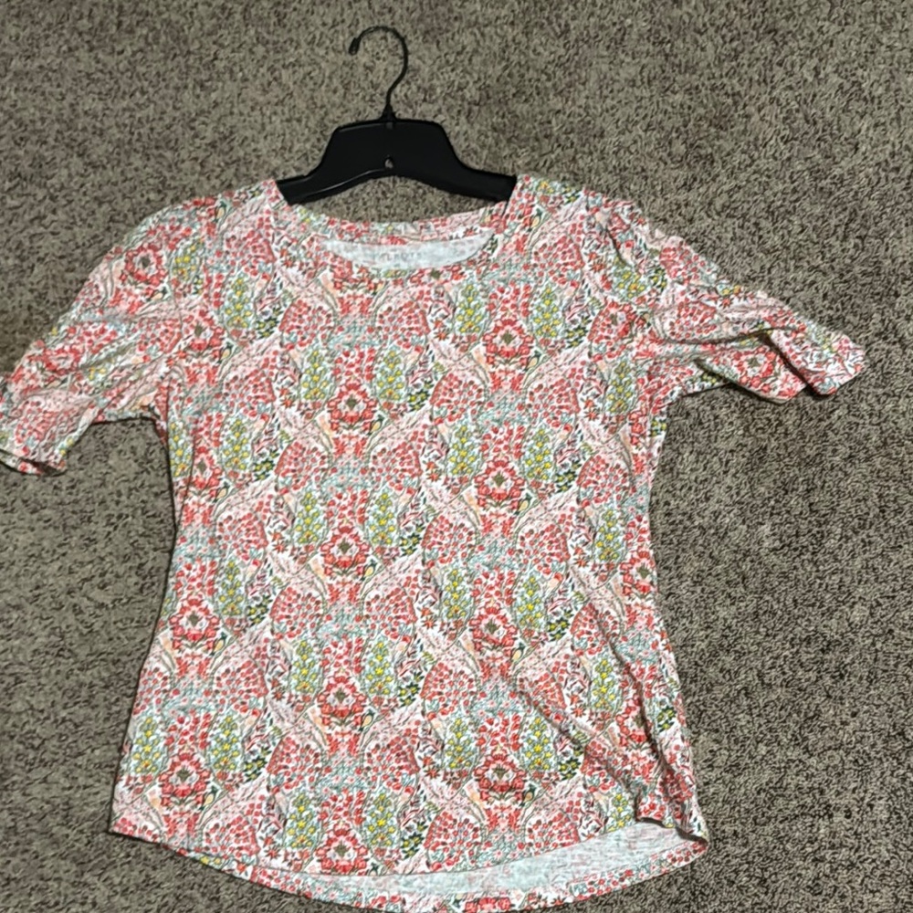 Talbots Floral Patterned Women's Top NWOT